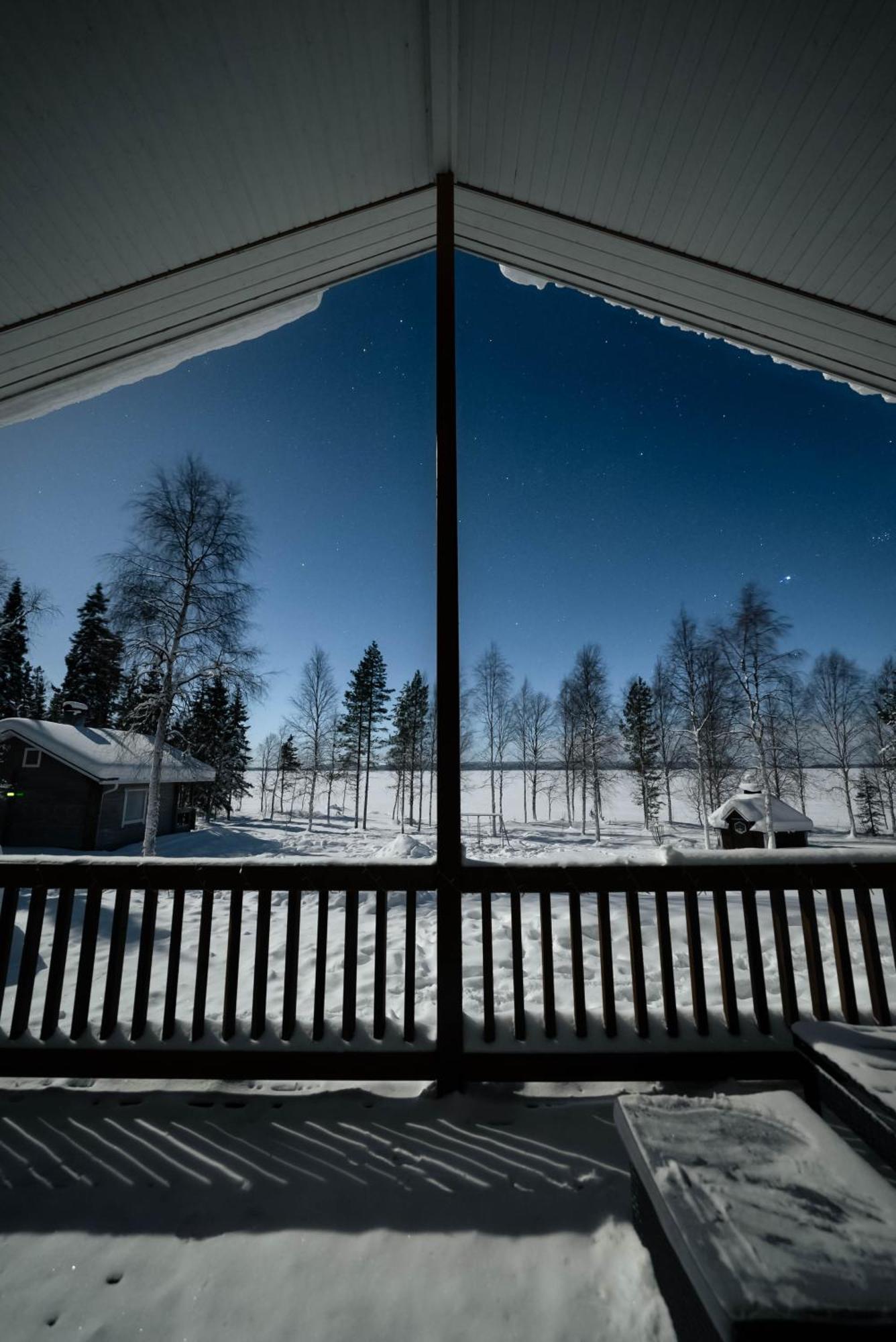 Napapiirin Jaervilomat Hotel Luukonniemi ภายนอก รูปภาพ