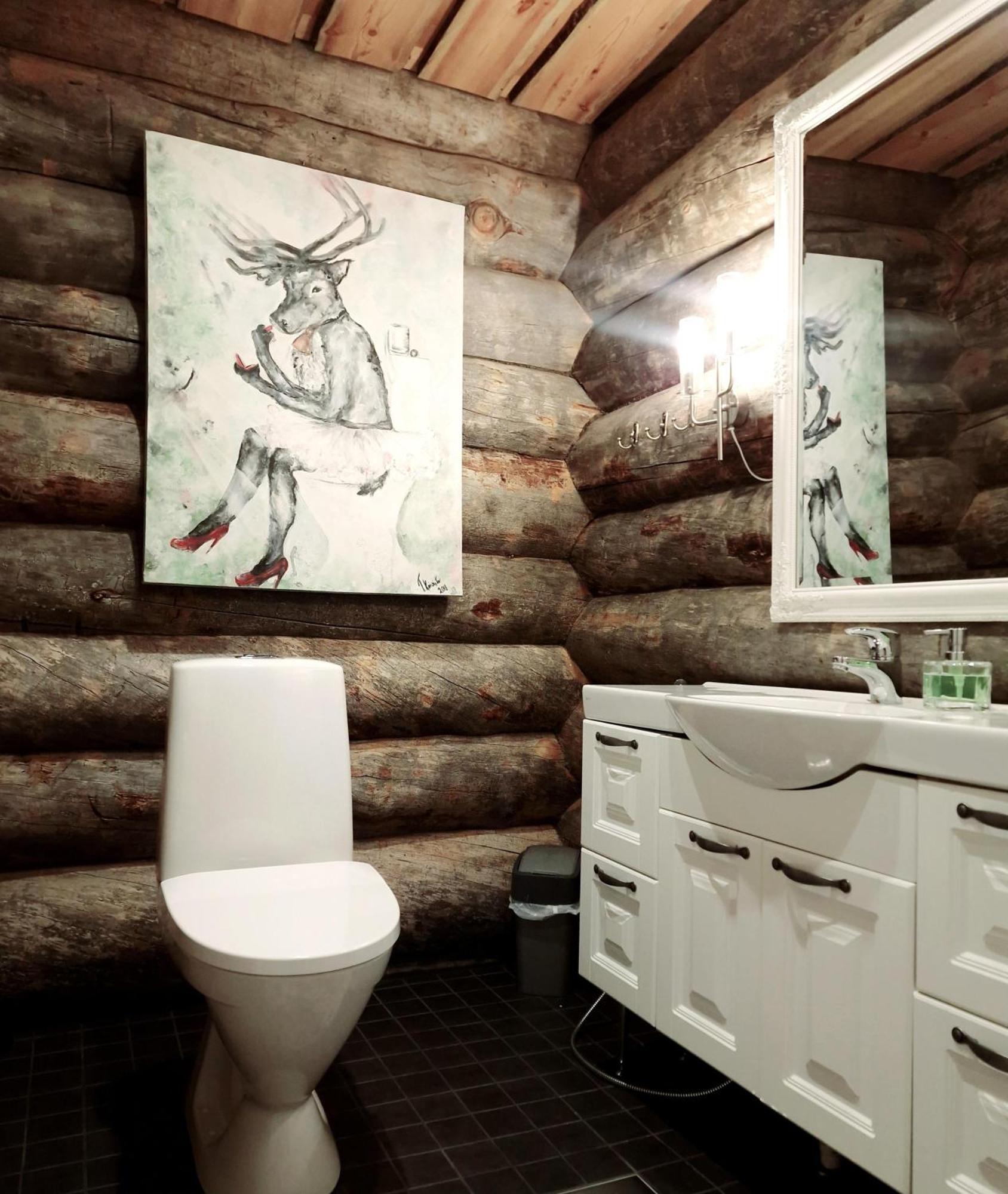 Napapiirin Jaervilomat Hotel Luukonniemi ภายนอก รูปภาพ
