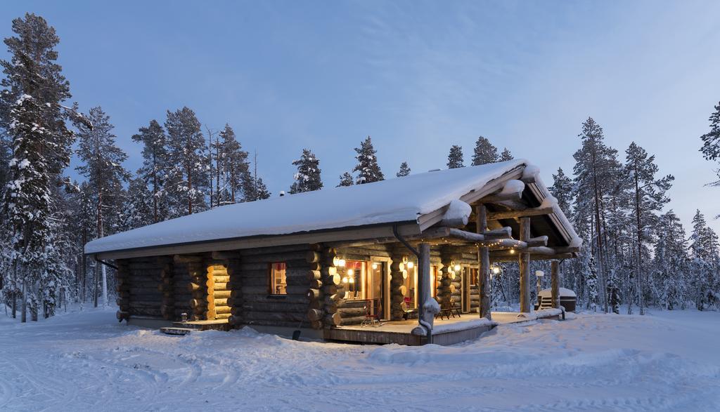 Napapiirin Jaervilomat Hotel Luukonniemi ภายนอก รูปภาพ